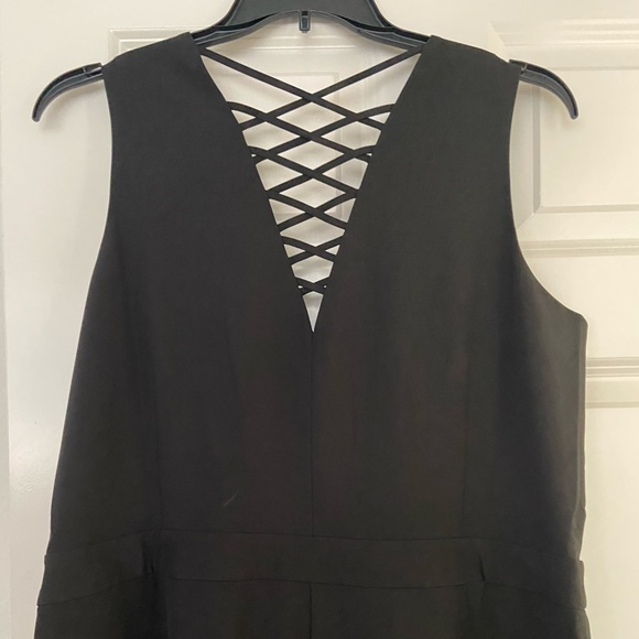 MYNT 1972 Lace-Up Back Wide Leg Jumpsuit - Picture 6 of 9